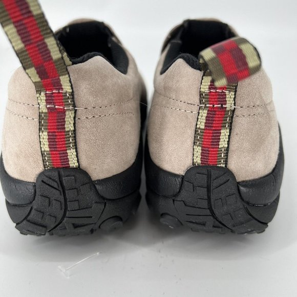 MERRELL JUNGLE MOC MENS Size 10M CLASSIC TAUPE SUEDE SLIP-ON TRAIL SHOE - Picture 9 of 11